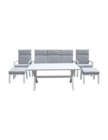 CONJUNTO FILIPINAS (SOFÁ 3 PLAZAS + 2 SILLONES + 2 PUFF + MESA)