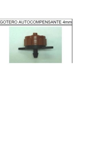 GOTERO AUTOCOMPENSANTE 4L/H