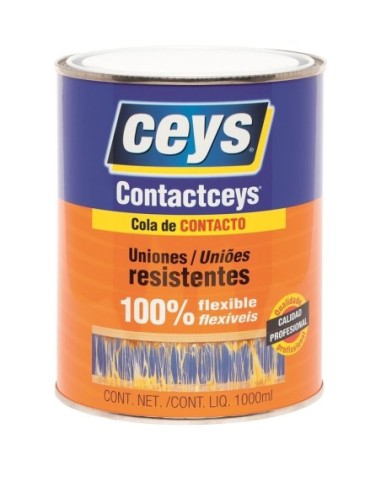 PEGAMENTO COLA DE CONTACTO CEYS BOTE 1 LITRO