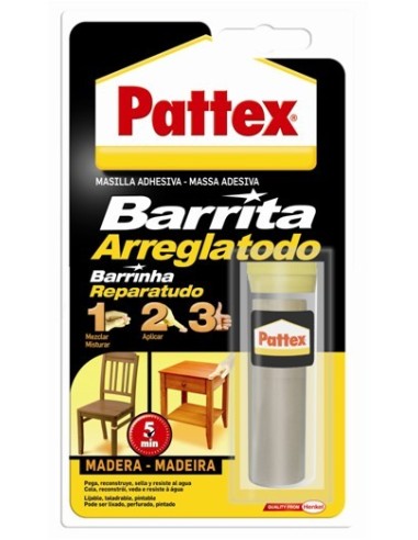 BARRITA ARREGLA TODO PATTEX MADERA 48G