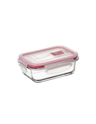 HERMETICO COOK&EAT CRISTAL 0,37 L ROJO