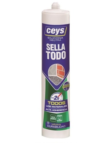 SILICONA SELLATODO CYES NEUTRA SECADO XPRESS TRANSLUCIDO 280 ML