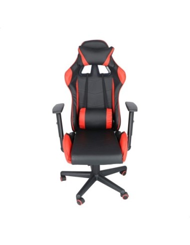 SILLA OFICINA MOD GAMING ROJO Y NEGRO