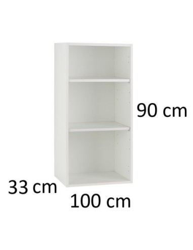 MUEBLE KIT COCINA BLANCO ALTO FONDO 33 DE 90CM ALTO