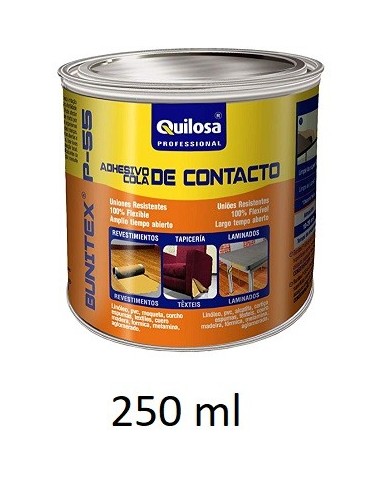 PEGAMENTO ADHESIVO COLA DE CONTACTO BUNITEX P-55 VARIOS TAMAÃ‘OS