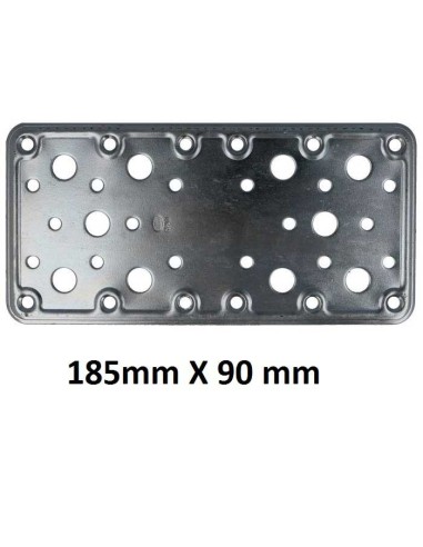 PLACA MOD.502 185mm X 90mm VARIOS COLORES