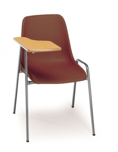 SILLA POLIPROPILENO ESCOLAR CON MESA VARIOS ACABADOS MODELO 262