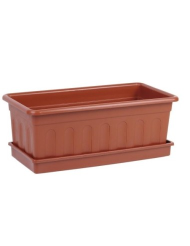 JARDINERA MARRON MOD AZAHAR + PLATO