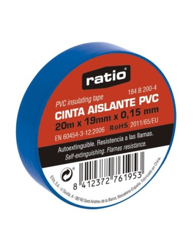 CINTA AISLANTE 19 MM X 20 METROS