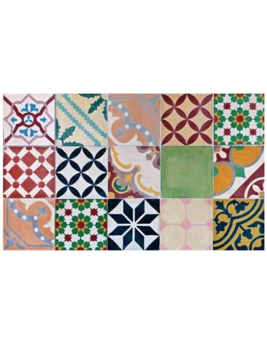 ALFOMBRA VINILICA MOSAICO VARIAS MEDIDAS 141116002 18,25 €