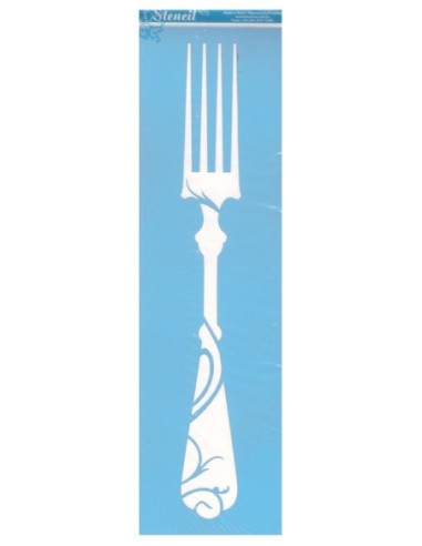 PLANTILLA STENCIL STE 28X8 TENEDOR xxx