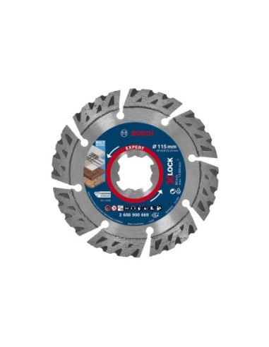 DISCO DE CORTE X-LOCK DIAMANTE EXPERT MULTIMATERIAL 115MM