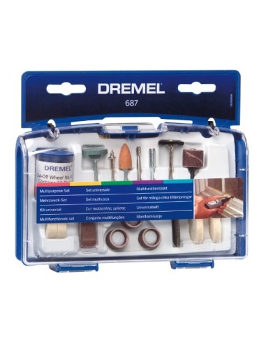 SET DE ACCESORIOS 687 DREMEL 52 PIEZAS