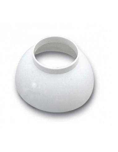 EMBELLECEDOR PLAFON BLANCO PARA TUBERIA 40MM