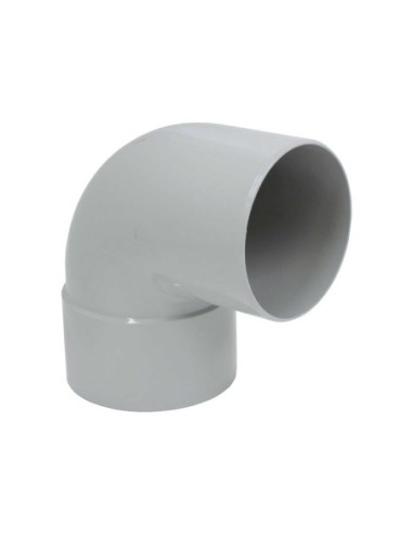 CODO 87º M-H 80MM CANALON GRIS