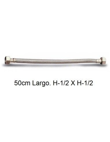 LATIGUILLO FLEXIBLE 13MM 50CM H 1/2"X H 1/2"