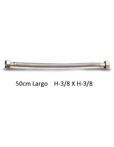 LATIGUILLO FLEXIBLE 13MM 50CM H3/8" X H 3/8"