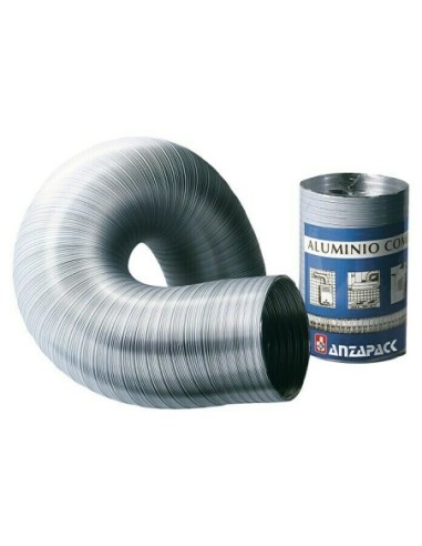 TUBO FLEXIBLE ALUMINIO SAL/GAS 100MM