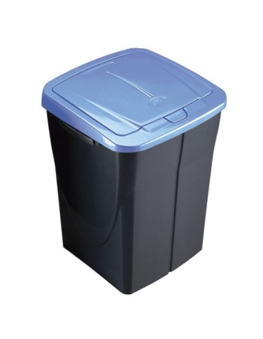 CUBO ECOBIN 45L TAPA AZUL