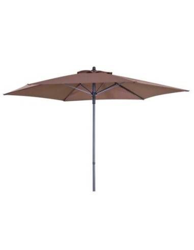 PARASOL ACERO MARRON ø 210 mm