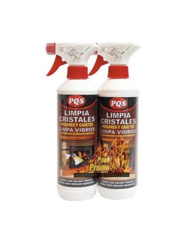 LIMPIA CRISTALES ESTUFA PISTOLA 500ML 2 UNIDADES