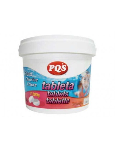 CLORO ACCION LENTA TABLETAS 200GRS BOTE 5KG