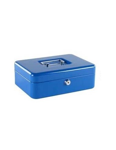 CAJA CAUDALES FERROTECH CON BANDEJA Nº3 AZUL