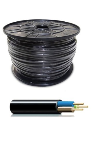 CABLE MANGUERA NEGRO 1KM 3X2,5 ML