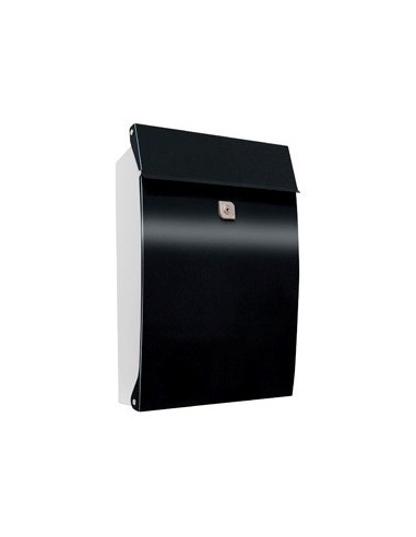 BUZON TOKYO VERTICAL CUERPO BLANCO PUERTA NEGROxxx