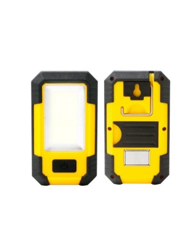 LINTERNA LED CON GANCHO E IMAN COB 8W 500 LUMENS