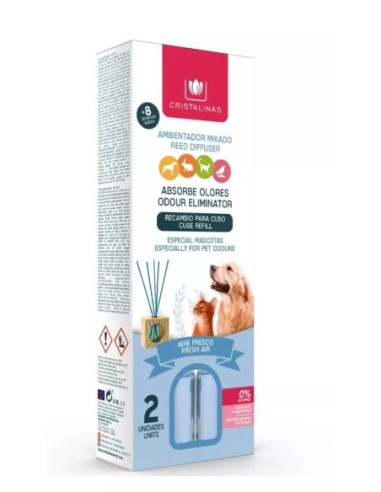 RECAMBIO ABSORBE OLOR MASCOTA 30ML AIRE FRESCO