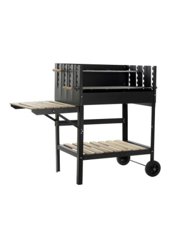 BARBACOA RECTANGULAR ACERO 113 X 51X 97 NEGRO