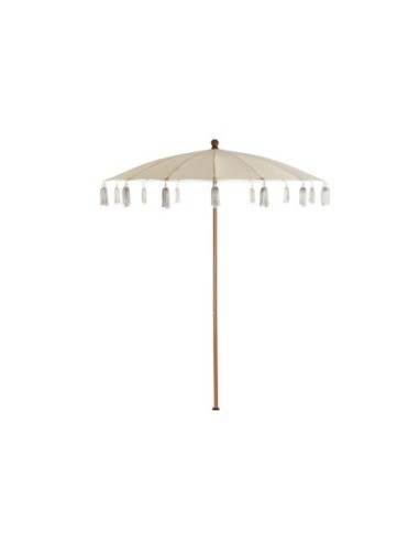 PARASOL ALGODON METAL FLECOS 170X230