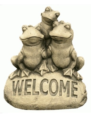 FIGURA ANIMALES WELCOME 3 RANAS