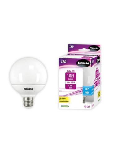 BOMBILLA LED GLOBO G95 15W E27 FRIA 6500K