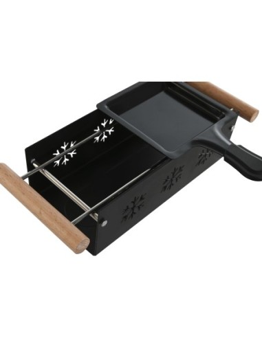 RACLETTE METAL RUBBERWOOD NEGRO