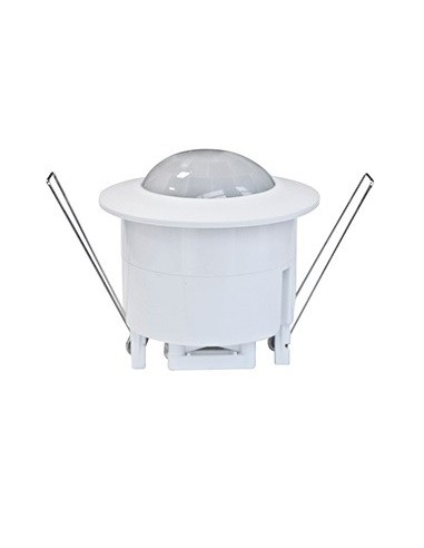 DETECTOR MOVIMIENTO 360º EMPOTRABLE 6m BLANCO