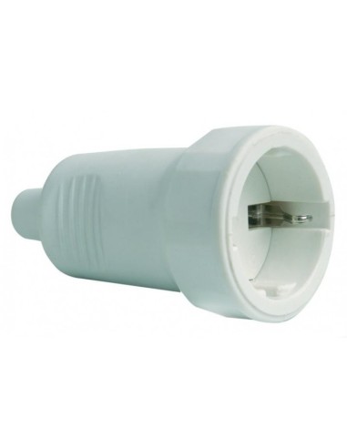 BASE MOVIL PVC 10/16A 250V BLANCO