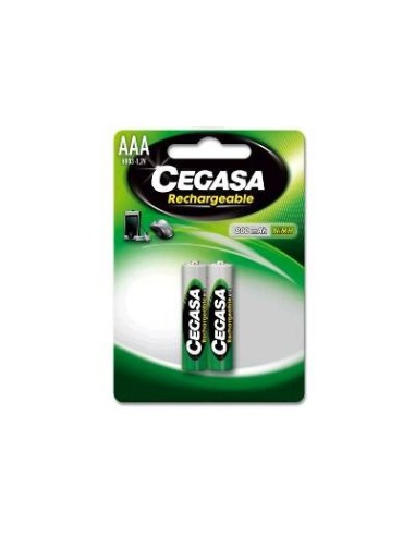 PILA CEGASA RECARGABLE HR03 800Amh 1,2V BL 2ud