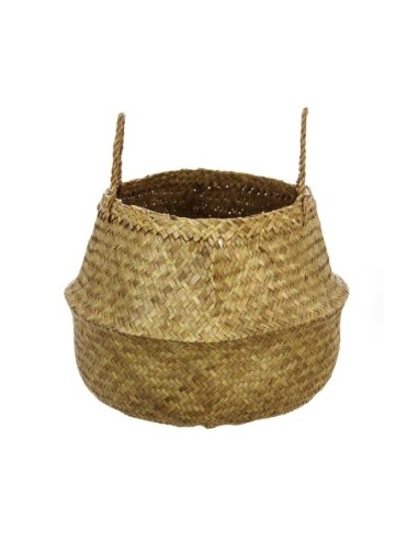 CESTA DE MIMBRE NATURAL PLEGABLE 43,5X29CM