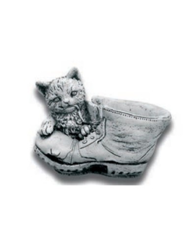 FIGURA ANIMALES GATO BOTA P JARDIN