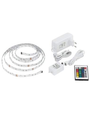 KIT TIRA DE LED 3MTS CON MANDO DISTANCIA