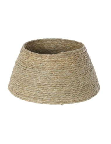 NAVIDAD BASE ARBOL FIBRA SEAGRASS NATURAL