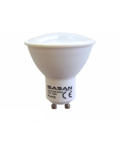 BOMBILLA LED DICROICA GU10 6W 6000K BCA.110º