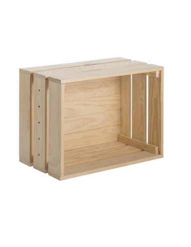 CAJA MADERA PINO 38 X 25 X 16,5 CM