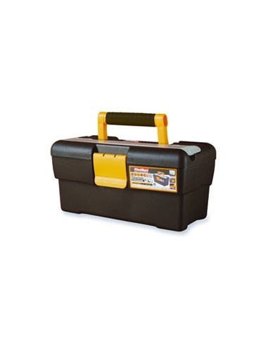 CAJA HERRAMIENTAS PROF. 34CM NEGRO