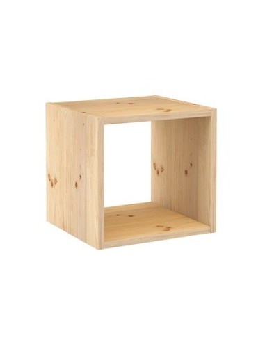 ESTANTERIA 1 CUBO DE PINO SERIE DINAMIC