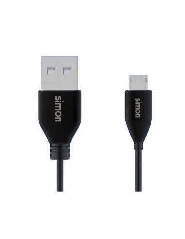 CABLE ADAPTADOR USB 2.0 A MICRO USB NEGRO 1 METRO xxx