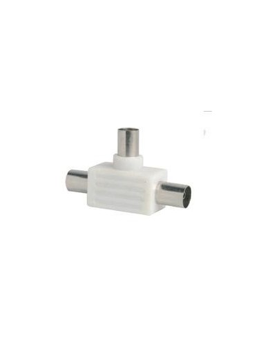 CONECTOR DISTRIBUIDOR TV 1 MACHO Y 2 HEMBRAS 930879