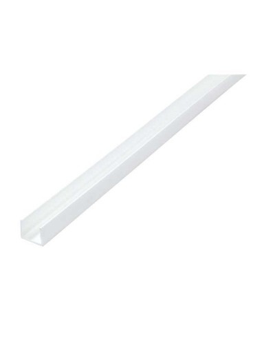 PERFIL U BLANCO PVC 10X10MM X250CM